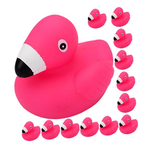 PHENOFICE 48St Flamingo-Spielzeug Spielzeug kinderspielzeug Schwimmendes Flamingo Spielzeug Toys Badespielzeug für Kleinkinder Spielzeuge Cartoon-Badespielzeug Poolspielzeug Vinyl von PHENOFICE