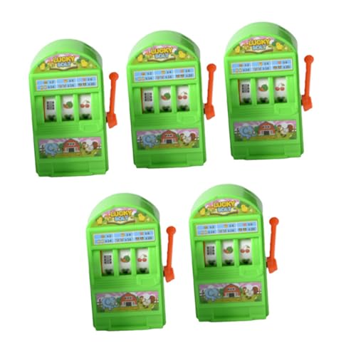 PHENOFICE 5 Stücke Maschine Spielzeug Spiel Maschine Kinder Spielset Elektrische Jackpot Maschine Maschine Spielzeug Interaktives Spielzeug Bingo Spiel Spielzeug Interaktives Spielzeug von PHENOFICE