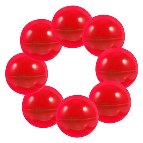 PHENOFICE 50 Stück Spiel Lotteriekugeln Bingo-Kugel Ball LKW-Bälle Jonglierbälle personalisierte Pongbälle Korb Event unterhaltungsspiele Kaugummis Spielzeuge Spielbälle Bälle Aktivität rot von PHENOFICE