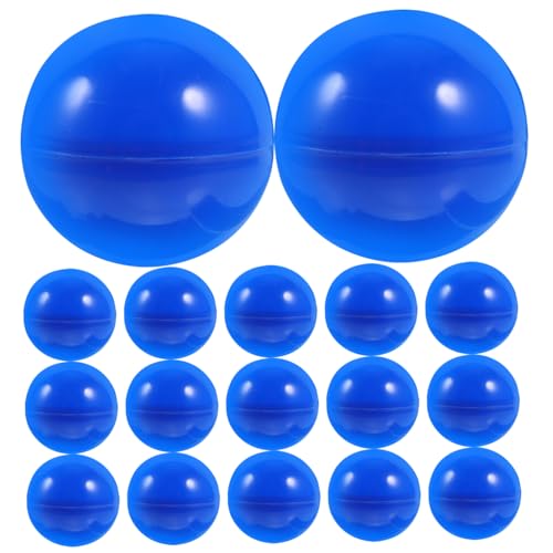 PHENOFICE 50 Stück Spielbälle Automaten Kapselball Halloween Bälle Tischtennisbälle Spielzeugspiel Pongbälle Farbig Schäumende Pongbälle Spielball Nummerierte Bälle Spiele Blau von PHENOFICE