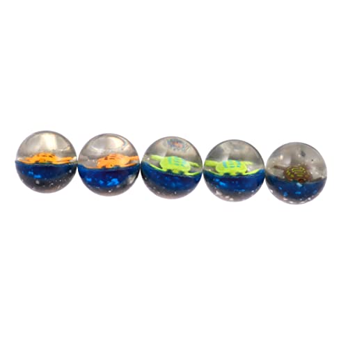 PHENOFICE 5St transparente Kugel tierische Hüpfbälle klare Hüpfbälle Obst klarer Springball lustige Hüpfbälle Stretch-Ball-Spielzeug Kinderspielzeug Spielzeug für Kinder Soft Toy Spielzeuge von PHENOFICE