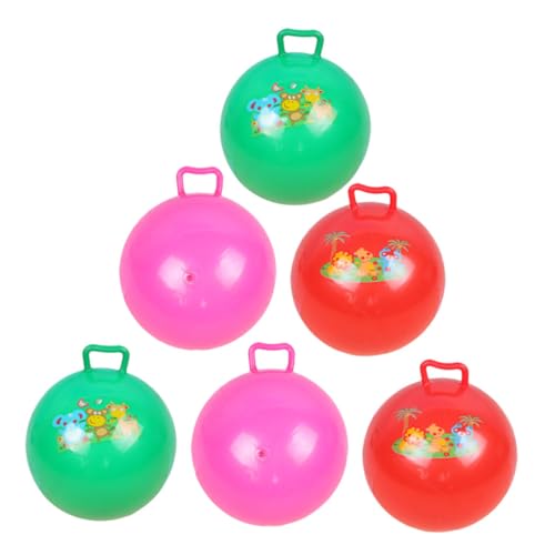 PHENOFICE 6St den Ball klopfen kinderspiele Kinder Spiele Kinder Unterhaltungsspielzeug Games Spielzeug für Kinder Spielbälle aus Vinyl Hüpfball für Kinder Springender Ball Plastik von PHENOFICE