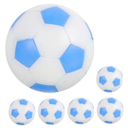 PHENOFICE 6st Mini-fußball Tischkicker Ersatz Tischfußball-ersatz Bälle Für Tischkicker Auswechselbare Kickerbälle Zubehör Für Tischfußball Schreibtisch-fußbälle Tischfußballbälle Plastik von PHENOFICE