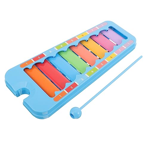 PHENOFICE 8 Ton Xylophon Für Handspielinstrument Musikspielzeug Für Frühkindliche Bildung Inkl Xylophon Stäbe Buntes Glockenspiel Für Jungen Und ädchen Geeignet Ab 3 Jahren von PHENOFICE