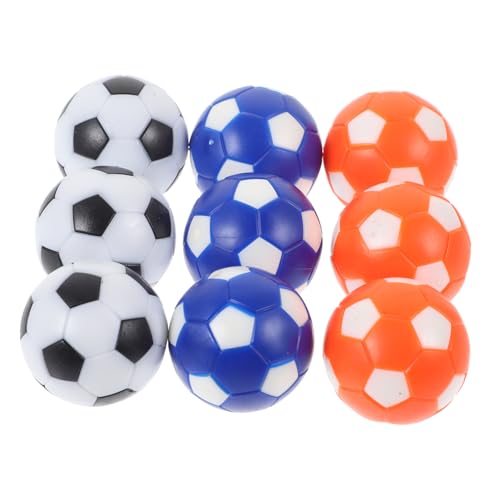 PHENOFICE 9St Kickerbälle ersetzen Tischspielbälle Ersatzbälle Mini tischfussballtisch Foosball Bälle für Tischkicker Tischfußballspiele Hüften (umweltfreundliches Harz) Colorful von PHENOFICE