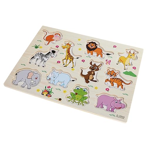 PHENOFICE Alphabet Puzzle Board Holzspielzeug Lernspielzeug Für Mit Tiermotiven Montessori Puzzle Für Frühes Lernen Pädagogisches Puzzlebrett Für Kleinkinder 1 3 Jahre von PHENOFICE