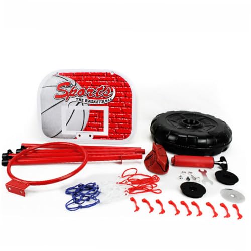 PHENOFICE Basketballspielzeug Spielen Outdoor-Spielzeug Für Kinder Kleines Basketballspielzeug Kinder Spielset Outdoor-spielset Für Kinder Kleiner Basketball Indoor-Spielzeug Rot von PHENOFICE