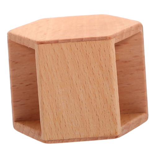 PHENOFICE Couchtisch Aus Holz Beistelltisch Dekoration Puppenhaus Puppenaugen Miniatur-teetisch Miniaturmöbel Und Accessoires Mini-Schreibtisch Winzige Hausmöbel Hölzern Light Brown von PHENOFICE