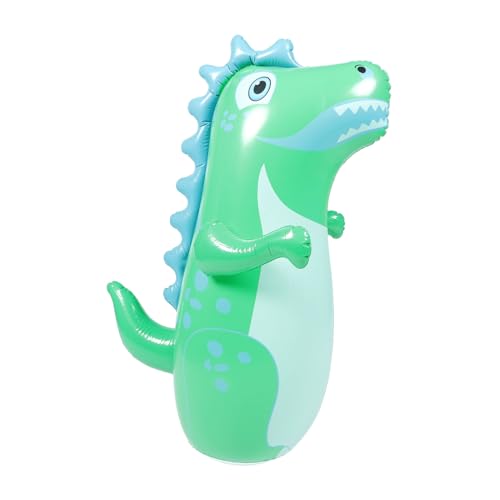 PHENOFICE Dinosaurier-Becher Spielzeug für Kinder kinderspielzeug Spielzeug Outdoor jucarii pentru copii kindergeschenk Kinder Boxsäcke aufblasbarer Becher Kinder-Tumbler-Spielzeug PVC Green von PHENOFICE