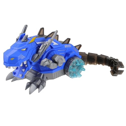 PHENOFICE Dinosaurier-Spielzeug Leuchtendes Dinosaurierspielzeug Roboter Spielzeug Dinosaurierfiguren Halloween Spielzeug Halloween Toys Haushalt Dinosaurier Desktop-Dinosaurier Plastik Blue von PHENOFICE