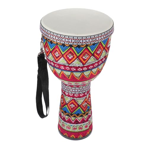 PHENOFICE Djembe Für Kinder Bunte Trommel Bodentrommel Für Kinder Percussion-kompakttrommel Djembe-Trommel Tragbare Schlagtrommel Tragbare Djembe Afrikanische Djembe Bunte Handtrommel Abs von PHENOFICE