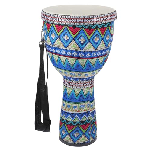 PHENOFICE Djembe für Kinder bunte Handtrommel Kinder Djembe Bodentrommel für Kinder Schlaginstrument Handtrommeln für Erwachsene bunte afrikanische Djembe Djembe-Trommel kleine Djembe PVC von PHENOFICE