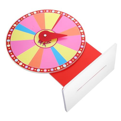 PHENOFICE Rotierendes Spielzeug Mehrzweck Robustes Zum Drehen Groß Preisrad Tombola-Spiel DIY Partyzubehör PHENOFICE Rotierendes Spielzeug Mehrzweck Robustes Zum Drehen Groß Preisrad Tombola-Spiel DIY Partyzubehör von PHENOFICE