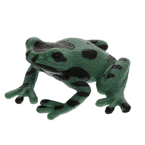 PHENOFICE Frosch-Modell Krötenfigur Tiere Mikrolandschaftsornament Miniatur Puppenhaus-tierstatue Froschfiguren Spielzeug Dinge Anzeige Topper Froschmodell Kind Rex Eidechsen Insekt Plastik von PHENOFICE