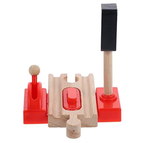 PHENOFICE Jungen und Mädchen Modell für Spiele Holz Eisenbahn Straßensperre Sichere Nutzung Kinder Fantasievolles Spielset von PHENOFICE