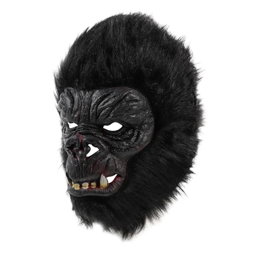 PHENOFICE Halloween Gorilla Maske Gruselige Tiermaske Für Kostümparty Cosplay Und Outdoor Verkleidungen Ideal Für Kreative Halloween Kostüme Und Festlichkeiten von PHENOFICE