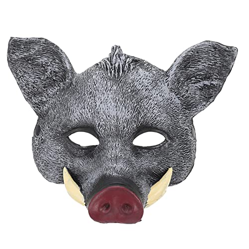 PHENOFICE Halloween Tiermaske Wildschwein Dekorative Maske Für Kostümparty Cosplay Und Requisiten Ideal Für Karneval Und Besondere Anlässe Detailreiches Design Für Erwachsene Und von PHENOFICE