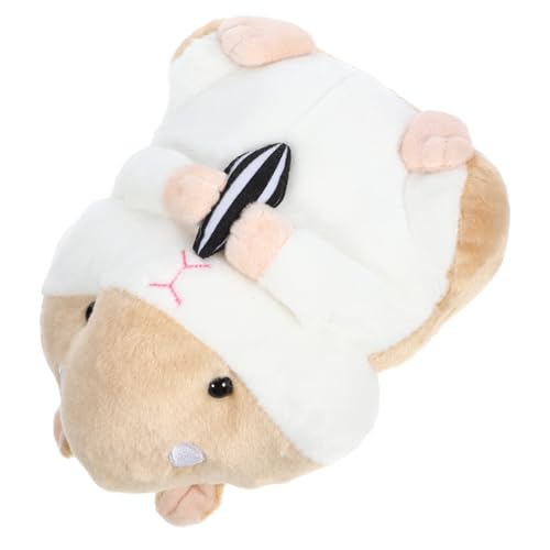 PHENOFICE Hamster Stoffpuppe Aus üsch 23 cm Niedliches Cartoon Design Ideales Spielzeug Für Kinder Und Kleinkinder Perfektes Und Heimdekoration von PHENOFICE