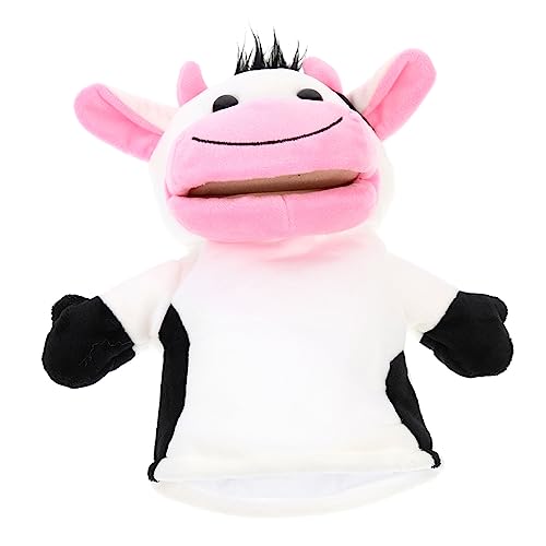 PHENOFICE Handpuppe interaktives Spielzeug kinderspielzeug Children Toys zabawki stymulujące rozwój Plush Puppen Eltern-Kind-Spielzeug Tierspielzeug für Kinder PP Baumwolle Weiß von PHENOFICE