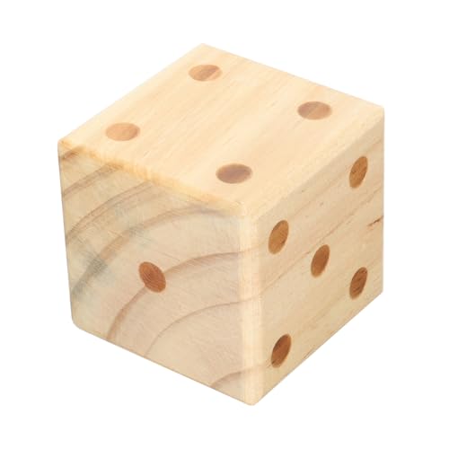 PHENOFICE Holzwürfel Bier Spielwürfel Spiel Würfel große Würfel Trinkspiel Spielzeug Outdoor-Spielzeug jucarii pentru copii hühner Spielzeug holzspiele Bastelwürfel aus Holz Mehrzweckwürfel von PHENOFICE