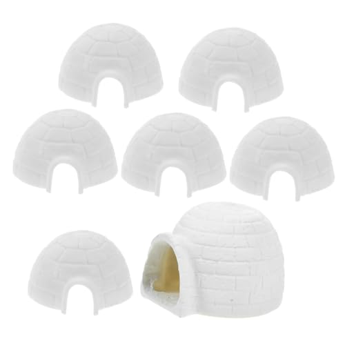 PHENOFICE Iglu-tiermodell Eishausfiguren Iglufiguren Für Kinder Realistische Polarfigur Minimodell Aus Kunststoff Und Harz Kompaktes Design Für Schreibtische Und Bücherregale PHENOFICE Iglu-tiermodell Eishausfiguren Iglufiguren Für Kinder Realistische Polarfigur Minimodell Aus Kunststoff Und Harz Kompaktes Design Für Schreibtische Und Bücherregale von PHENOFICE