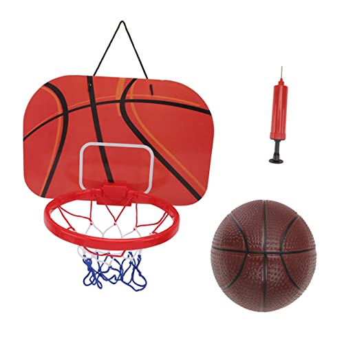 PHENOFICE Indoor Basketball Set Für Höhenverstellbarer Basketballkorb Mit Cartoon Muster Und Mini Basketball Perfekt Für Schlafzimmer Büro Und Spielzimmer Sportspielzeug Für Jungen von PHENOFICE