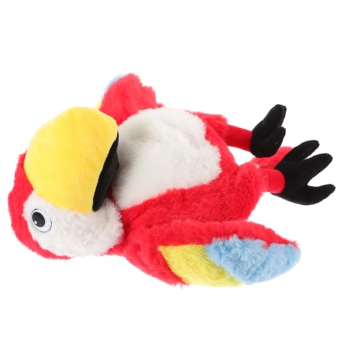 PHENOFICE Papagei Spielzeug Parrot Interaktive Papagei Handpuppe Für Geschichtenerzählen Lustiges Für Eltern Kind Interaktion Üsch Tierpuppen Für Kreative Spielstunden von PHENOFICE