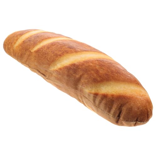 PHENOFICE Kreatives Simulation Brot Kissen 40cm üsch Kissen Für Butter Brot Design Weiches Dekokissen Für Wohnkultur Und Kinderzimmer Ideales Kuscheltier Und von PHENOFICE