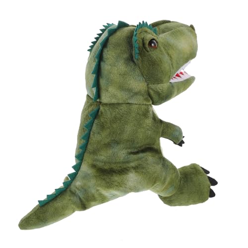 PHENOFICE Lustige Dinosaurier Handpuppenfigur Aus üsch Tyrannosaurus Rex Design Interaktives Spielzeug Für Kinder Ideal Für Kreative Rollenspiele Und Geburtstagsfeiern Handschuhförmig von PHENOFICE