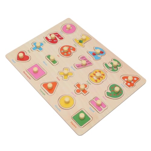 PHENOFICE Mathe-Puzzle Puzzles Aus Holz Rätsel Für Kinder Puzzlespiele Hölzern von PHENOFICE