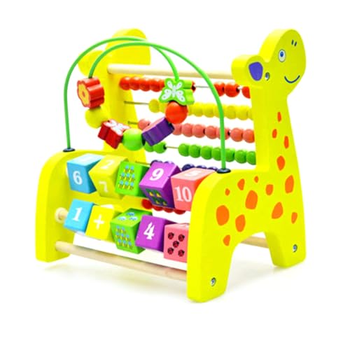 PHENOFICE Multifunktionales Cartoon Holz Computer Rack Für Kinder Fwam Perlen Rahmen Ideal Für Spielkasse Werkbank Und Kreative Aktivitäten Fördert Spielerisches Lernen Und Motorik von PHENOFICE