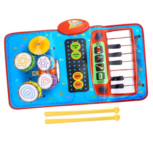 PHENOFICE Musikmatte Spieldecke spielmatte kinderspielzeug Spielteppich Musikteppich für Kinder Bodenklaviermatte Spielzeug kinderteppich Klaviermatte Kinder Vorschulspielzeug Stoff von PHENOFICE