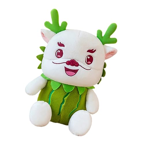 PHENOFICE Obst Drachen Puppe Plüschtier Tierkreis Maskottchen Spielzeug Drache Stofftier Jahr des Drachen Maskottchens Drachenmodell Drachen Maskottchen Puppe Ausgestopfte von PHENOFICE