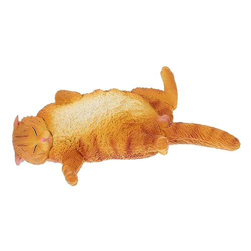 PHENOFICE Pädagogische Katzenfiguren Tierspielfiguren Realistische Katzenfigur Katzendekoration Mini-katzenfiguren Realistische Tierfigur Pädagogisches Katzenfigurenspielzeug Plastik von PHENOFICE