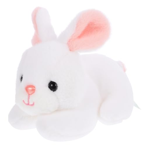 PHENOFICE Plüschhase Spielzeug Hase Stofftier Klein Kuscheltier Hase -häschen-Spielzeug Kleiner Stoffhase Hasenspielzeug Für Babys Kleines Kuscheltier Hase Weiß Pp Baumwolle von PHENOFICE