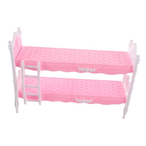 PHENOFICE Miniatur Prinzessin Puppe Bett Etagenbett 30cm Puppenhaus Zubehör Mädchen Geburtstag von PHENOFICE