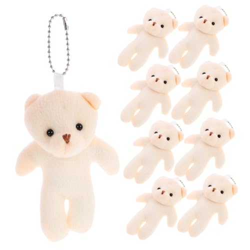 PHENOFICE Puppe Animal Figures Bag Charm Geburtstagsgeschenke plüschbär The игрушки tragen ausgestopft Stofftier Bär Bärendekor Schlüsselanhänger PP Baumwolle von PHENOFICE