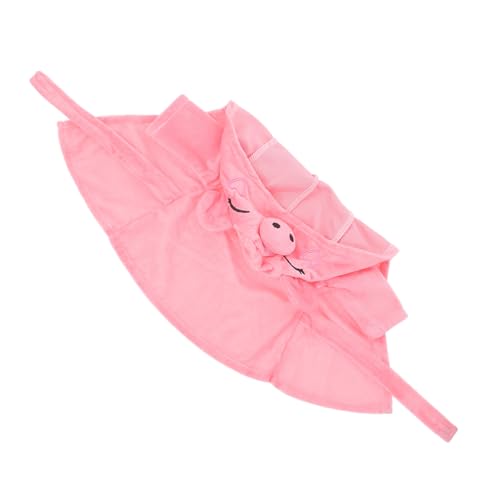 PHENOFICE Puppenpyjama Puppenkleidung Puppenmode Puppennachthemd Puppenaccessoires Puppenoutfit Outfits Meerjungfrau schönes Puppenkostüm verschleißfeste Puppenversorgung Flanell Rosa von PHENOFICE