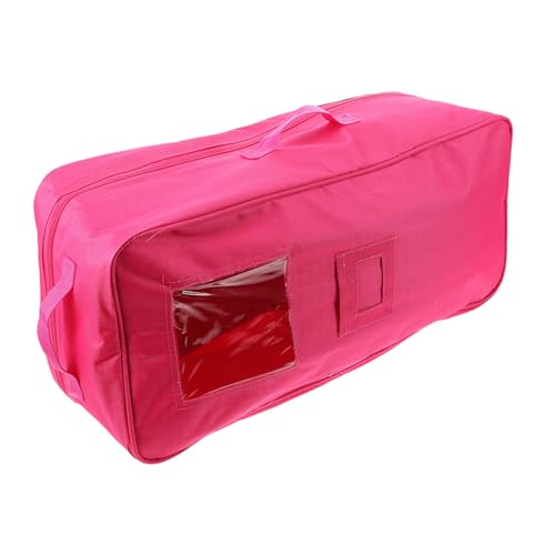 PHENOFICE Puppentasche Aufbewahrungstasche Für Spielzeugtasche Tasche Für Puppenzubehör Puppenversorgung Tragetasche Für Puppenkleidung Aufbewahrung Von Puppenzubehör Rosa Stoff von PHENOFICE