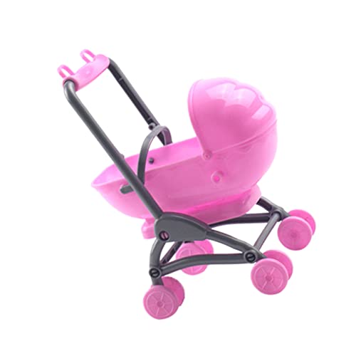 PHENOFICE Puppenwagen Für Realistischer Kinderwagen Für Puppen Leicht Und Zusammenklappbar Ideal Für Rollenspiele Puppenmöbel Zubehör Für Kreative Spiele von PHENOFICE