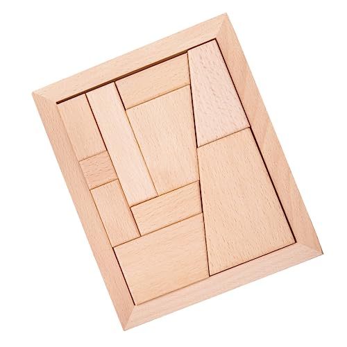 PHENOFICE Puzzle-Bausteine Kinderblöcke Spielzeug für Kinder Bausteine ​​Spielzeug Tangram-Puzzle 3D-Rätsel kinderspielzeug Kinder holzspielzeug Kognitionsspielzeug Kinder bausteine hölzern von PHENOFICE