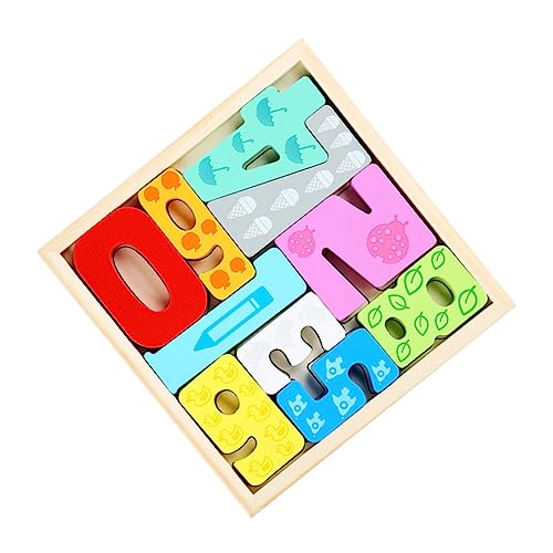 PHENOFICE Puzzle Lernspielzeug Für Kleinkinder Tiermodellbausätze Rätsel Für Kleinkinder Kleinkindspielzeug Tierspielzeug Kinder Blockieren Rätsel Vorschulrätsel Bausatz Hölzern von PHENOFICE