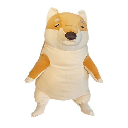 PHENOFICE Shiba Inu-Puppe Plüsch Kuscheltiere Für Kinder Hundepuppe Spielzeug Stofftierpuppe Heimdekoration Puppenverzierung Pp Baumwolle von PHENOFICE