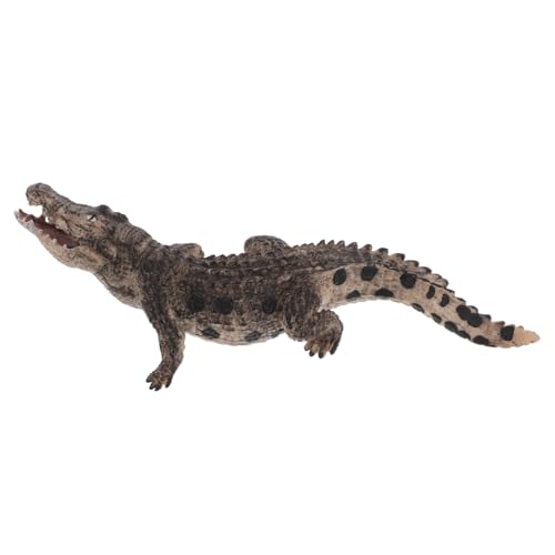 PHENOFICE Realistisches Alligator-actionfigur-Spielzeug Lebensechtes Alligator-Modell Für Jungen Und Mädchen Montessori-lernspielzeug Stofftier-reptilienfigur Pool-Spielzeug von PHENOFICE