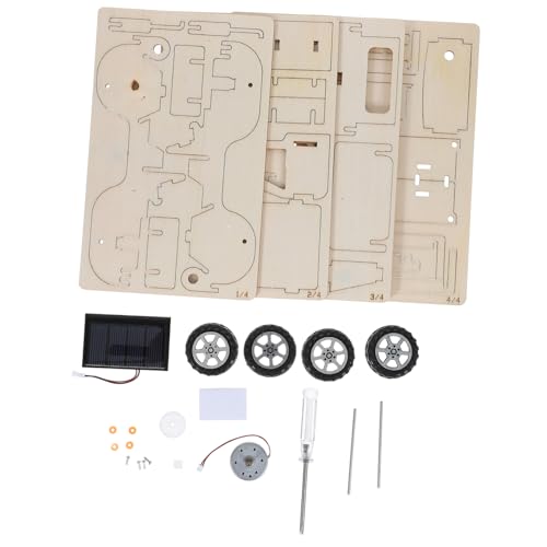 PHENOFICE Solarfahrzeug Modellbau Kit Für DIY Solarauto Bastelset Für Wissenschaftsexperimente Und Lernprojekte Lehrmittel Für Schulen Und Kreative Bastelideen von PHENOFICE