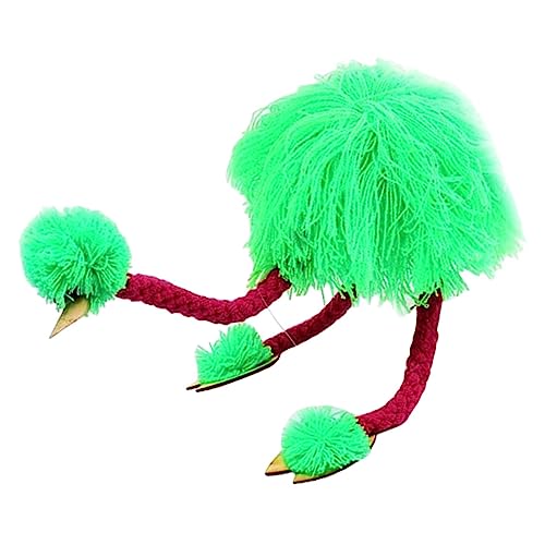 PHENOFICE Straußen Marionette Spielzeug Kinder entwicklung kasperlfiguren b Toys Marionette Plüsch Spielpuppen vorgeben Tierdesign-Marionette Marionettenpuppen für Kinder Kiefernholz Green von PHENOFICE