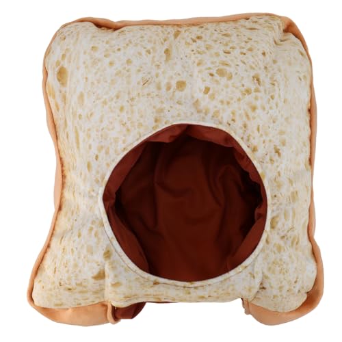 PHENOFICE Toastbrot Hut üsch Kostüm Zubehör Für DIY Warmes Brot Eimerhut Lustiger Hut Für Partys Und Veranstaltungen Unisex Ideal Für Fotorequisiten von PHENOFICE