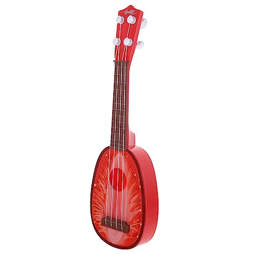 PHENOFICE Ukulele Zum Üben Mini Gitarrenspielzeug Kinder Bildungsinstrument Obst Ukulelen Für Kinder Kindermusikinstrument Mini Gitarrenmodelle Niedliches Ukulele Spielzeug von PHENOFICE