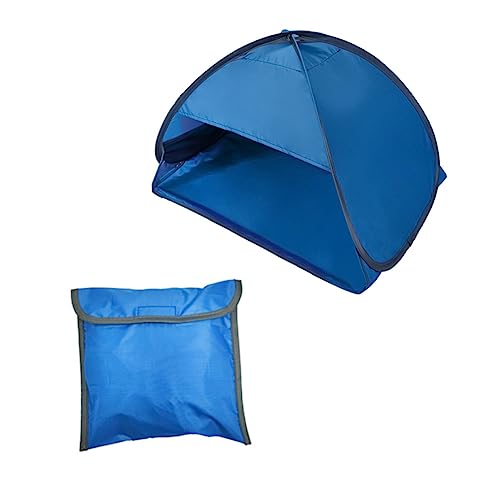 PHENOFICE Zelt Family Tent namiot plażowy sonnenbrecher Camping Tent Sun Care Strand Camping Markise Camping sonnenunterstände Tipi im Freien Sonnenschutz auf Blue von PHENOFICE