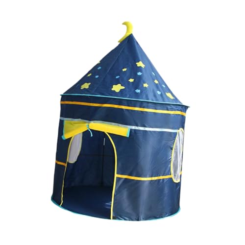 PHENOFICE Zelt Kleinkind Zelt Schloss Spielzelt Zelte für Kinder Indoor-Schloss für Mädchen Kinderzelte kinderzelt für drinnen Tent Kinderspielhaus Schlosszelt für Kinder Blue von PHENOFICE